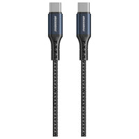 كابل USB-C إلى USB-C بقدرة 65 واط 2 متر روك روز RRCS18CC2 | RockRose Sparta CC2 65W USB-C Cable 2m