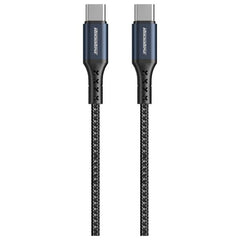 كابل USB-C إلى USB-C بقدرة 65 واط 2 متر روك روز RRCS18CC2 | RockRose Sparta CC2 65W USB-C Cable 2m
