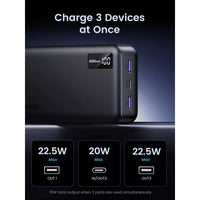 UGREEN 20000mAh Two-way Fast Charging Power Bank - بطارية محمولة يوجرين 20000 مللي أمبير شحن سريع ثنائي الاتجاه