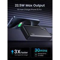 UGREEN 20000mAh Two-way Fast Charging Power Bank - بطارية محمولة يوجرين 20000 مللي أمبير شحن سريع ثنائي الاتجاه