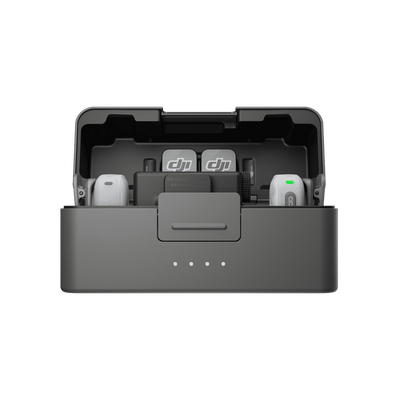 مايكروفون لاسلكي دي جي آي مايك ميني 2 بمرسلين مع حافظة شحن | DJI Mic Mini 2 2TX + Charging Case — الصورة الرئيسية