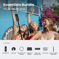 كاميرا إنستا360 إكس 5 بتصوير 360 درجة مع الحزمة الأساسية | Insta360 X5 Essential Bundle — صورة 2