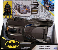 DC Batman Crusader Batmobile with 4-Inch Figure