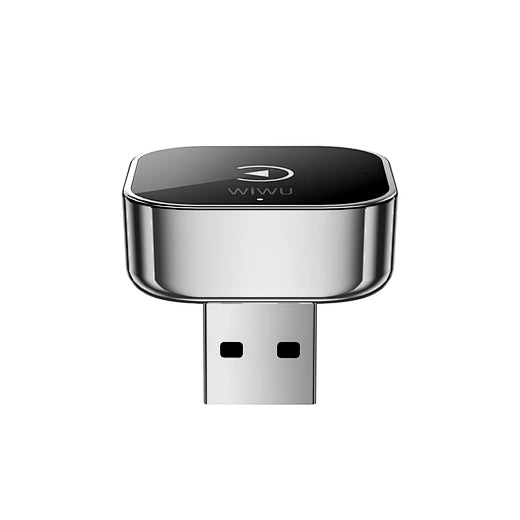 محول ويوو Wi-CP003 لتحويل CarPlay السلكي إلى لاسلكي 2في1 | WiWU CarPlay Adapter Wi-CP003 Wired to Wireless 2-in-1 USB-A & USB-C