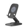 حامل هاتف مكتبي هافيت ST7164 قابل للتعديل والطي - أسود | Havit ST7164 Adjustable Foldable Phone Stand - Black