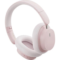 Baseus Bowie D05 Wireless Headphones Pink | سماعات بيسوس بوي دي 05 اللاسلكية وردي