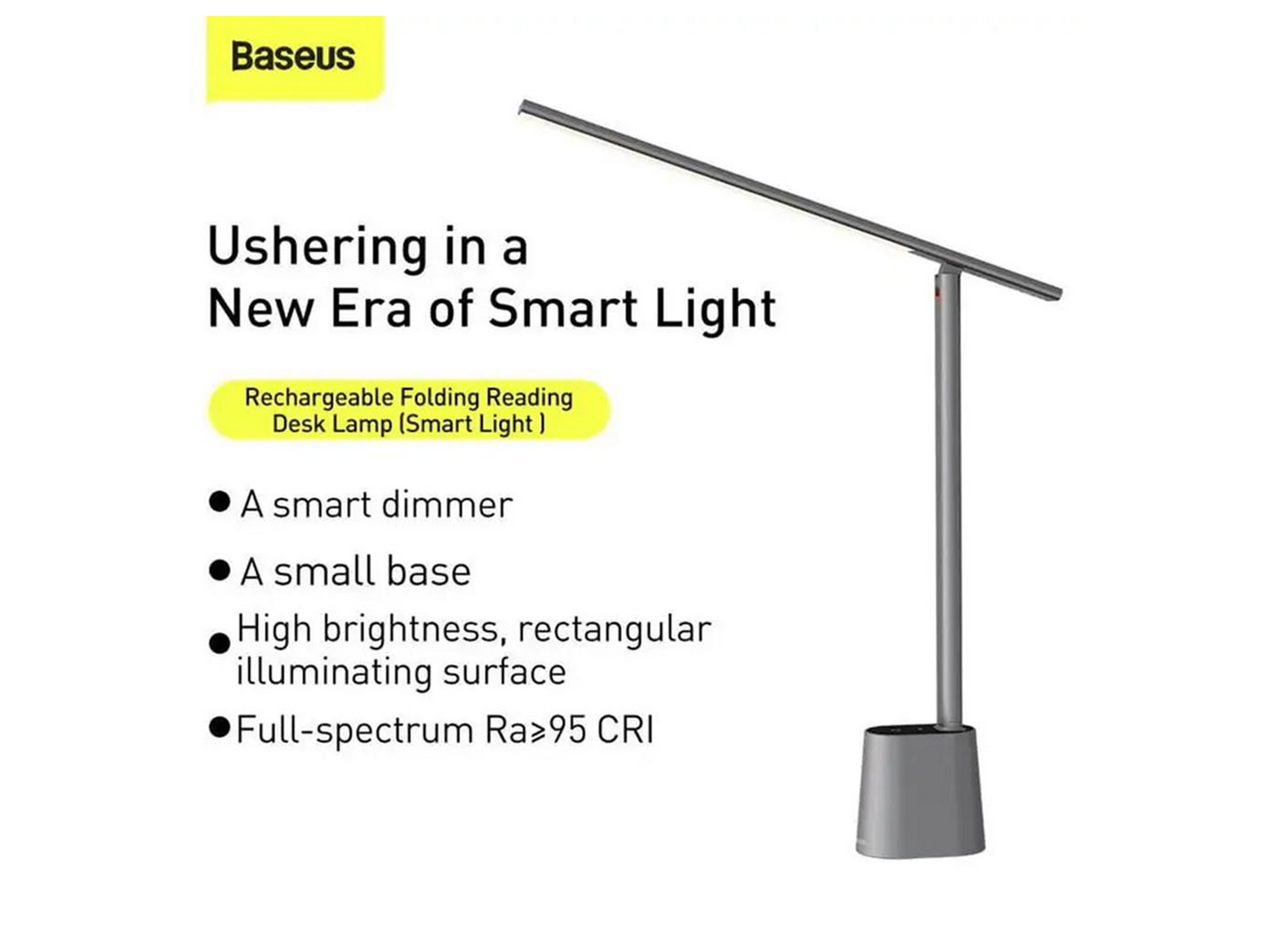 Baseus Smart Eye Series Desk Lamp Rechargeable Folding Reading - مصباح مكتب قابل للطي قابل لإعادة الشحن