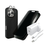 حزمة زاج الشاملة 5 في 1 لآيفون 16 برو ماكس | Zagg 5 in 1 Bundle For iPhone 16 Pro Max
