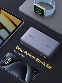 باور بانك يو جرين بسعة 20,000 مللي امبير وبقدرة شحن 100 واط | UGREEN 100W 20000mAh Power Bank
