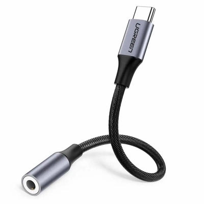 Adaptora Jackê ya Guhdaran a USB-C bo 3.5mm ya UGREEN