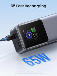 باور بانك يو جرين نيكسود بسعة 20,000 مللي امبير وبقدرة شحن 130 واط مع شاشة ذكية | UGREEN Nexode Power Bank 20000mAh 130W with Smart Digital Display