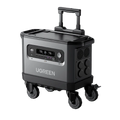 محطة طاقة محمولة يو جرين بسعة 2048 واط/ساعة وبقدرة 2300 واط مع شحن شمسي | Ugreen Portable Power Station LiFePO4 Battery Solar Generator - 2300W 2048Wh