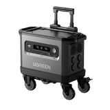 محطة طاقة محمولة يو جرين بسعة 2048 واط/ساعة وبقدرة 2300 واط مع شحن شمسي | Ugreen Portable Power Station LiFePO4 Battery Solar Generator - 2300W 2048Wh