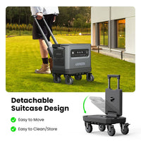 محطة طاقة محمولة يو جرين بسعة 2048 واط/ساعة وبقدرة 2300 واط مع شحن شمسي | Ugreen Portable Power Station LiFePO4 Battery Solar Generator - 2300W 2048Wh