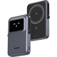 بنك طاقة UGREEN Robot مغناطيسي لاسلكي 10000mAh 20W مع حامل | UGREEN 10000mAh Mini Magnetic Wireless Robot 20W Power Bank With Holder