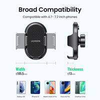 UGREEN Waterfall-Shaped Suction Cup Phone Mount | حامل هاتف بكوب شفط على شكل شلال من يوجرين