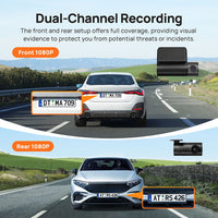 كاميرا سيارة 70mai A200 أمامية وخلفية Full HD | 70mai A200-1 Dual Dash Cam - صورة 2