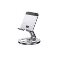 حامل هاتف FlexiView دوّار من الألومنيوم رمادي | Innostyle FlexiView Aluminum Rotating Stand Gray AS-S1GY