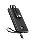 باور بانك PowerGo MultiCharge 10000 أسود | Innostyle PowerGo MultiCharge 10000 Black IP20MCBLK