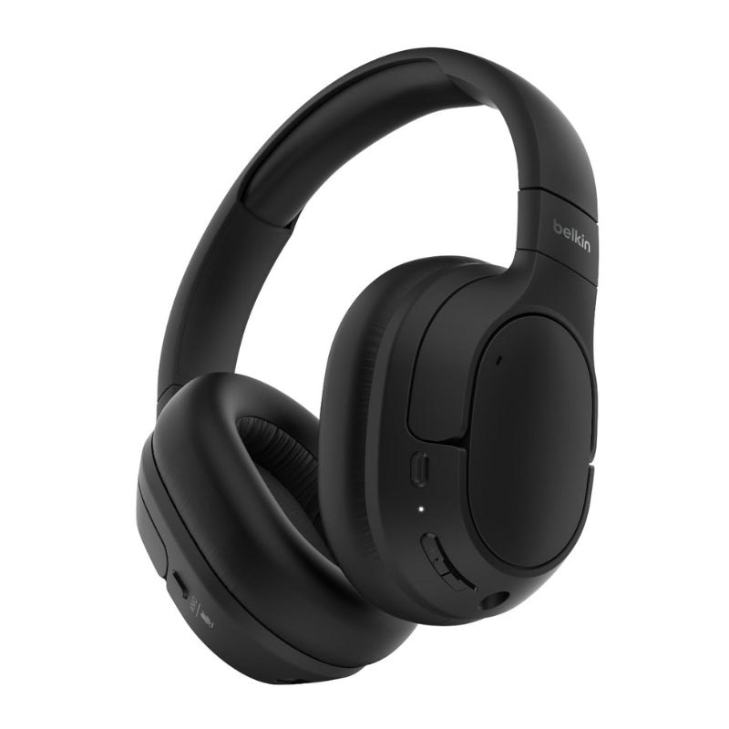 سماعات بيلكن Soundform اللاسلكية مع تقنية الغاء الضوضاء | Belkin Soundform Isolate Noise Cancelling Headphones