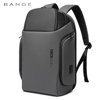 حقيبة ظهر بانجي داير متعددة الاقسام مع قفل TSA ومنفذ شحن يو اس بي | Bange Dire Multi Compartment Future Aesthetic Laptop Backpack – Black