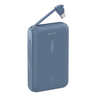 Bankeya Hêzê ya Belkin 10K bi Kabloya USB-C ya Yekbûyî - Bankeya Hêzê ya 10,000 mAh bi Kabloya Type-C