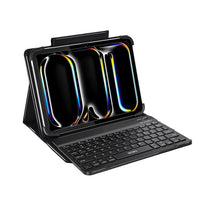 حافظة ويوو الجامعة مع لوحة مفاتيح لاسلكية للتابلت من 9 الى 11 انش - اسود | WiWU Universal Keyboard Case for 9 to 11 inch Tablets - Black