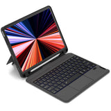 حافظة ويوو ماج تاتش مع كيبورد عربي وانكليزي لايباد برو 13 انش 2024 | WiWU Mag Touch Keyboard Case for iPad Pro 13 inch 2024 Arabic and English