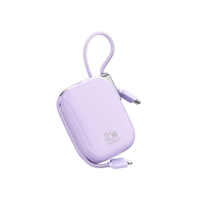 باور بانك ويوو شوغر 10000 مللي أمبير بثلاثة منافذ تايب سي | WiWU MH136 3C Sugar 10000mAh Power Bank