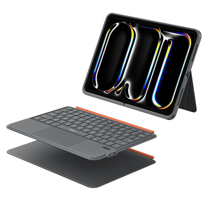 حافظة ويوو كومبو MK-005 مع كيبورد 3 في 1 للايباد 10 و11 واير 10.9 و11 انش | WiWU MK-005 Combo 3-in-1 Keyboard Case for iPad 10 / 11 and Air 10.9 / 11 inch