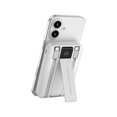 باور بانك ويوو ديوك 10000 مللي أمبير بقدرة 22.5 واط - فضي | WiWU Wi-P061 Duke 10000mAh 22.5W Power Bank - Silver