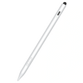 قلم ويوو S-04 الذكي مزدوج النظام مع رفض راحة اليد والالتصاق المغناطيسي - ابيض | WiWU Pencil S-04 Smart Dual-System Stylus - White