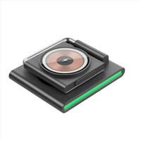 Wiwu 3 in 1 Wireless Charger - شاحن لاسلكي 3 في 1 بقدرة 15 واط من ويوو