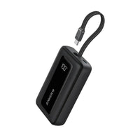 باور بانك أنكر بسعة 10,000 مللي أمبير وبقدرة شحن 30 واط مع كيبل تايب سي مدمج | Anker 10K 30W Power Bank with Built-in USB-C Cable