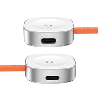 شاحن ويوو Wi-M23 مغناطيسي لـ Apple Watch مع USB-C وLightning | WiWU Wi-M23 Magnetic Apple Watch Charger with USB-C & Lightning