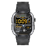 ساعة بروميت إكس واتش SL الرياضية الذكية بشاشة 2.01 إنش ومكالمات بلوتوث - أسود | Promate XWatch-SL SportFit Tough-Built Smartwatch with BT Calling - Black