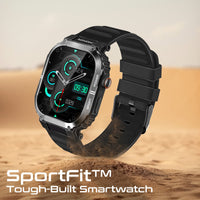 Promate XWatch-SL SportFit Smartwatch 2.01 inch IP68 Black-Angle