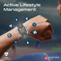 Promate XWatch-SL SportFit Smartwatch 2.01 inch IP68 Black-Display