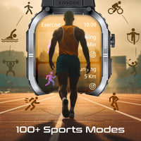 Promate XWatch-SL SportFit Smartwatch 2.01 inch IP68 Black-Lifestyle