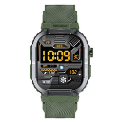Promate XWatch-SL SportFit Smartwatch 2.01 inch IP68 Green-Front