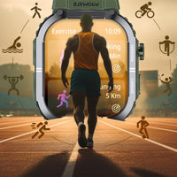 Promate XWatch-SL SportFit Smartwatch 2.01 inch IP68 Green-Lifestyle