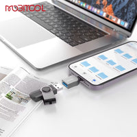 Adaptora OTG ya Porodo Lightning - Reş