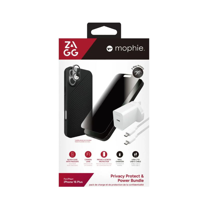 حزمة زاج 5 في 1 لآيفون 16 | ZAGG Bundle 5 in 1 For iPhone 16
