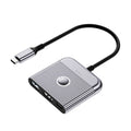 محول لابتوب WiWU 3 في 1 USB-C Hub HB002 مع HDMI 4K
