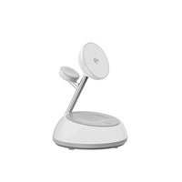 شاحن لاسلكي ويوو أورورا Wi-W036 Qi2 3في1 بقدرة 22.5 واط | WiWU Aurora Qi2 3 in 1 Wireless Charger Wi-W036 22.5W Fast Charging