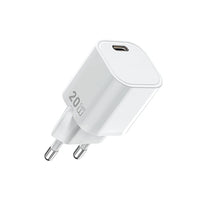 شاحن ويوو Wi-G014 سريع 20 واط GaN مدمج لـ iPhone - أبيض | WiWU 20W Cube GaN Fast Charger Wi-G014 for iPhone - White