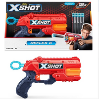 ZURU XSHOT Excel Reflex 6 with 12 Darts