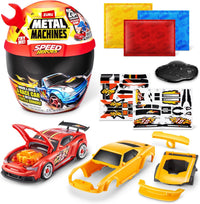 ZURU Metal Machines Speed Hero Helmet Car Building Playset