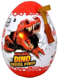 زورو روبو ألايف بيضة اكتشاف أحفورة الديناصور البركانية | ZURU Robo Alive Dino Fossil Find Volcano Egg