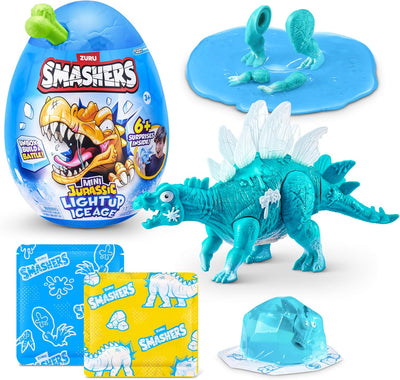 ZURU Smashers Mini Jurassic Light Up Ice Age Egg